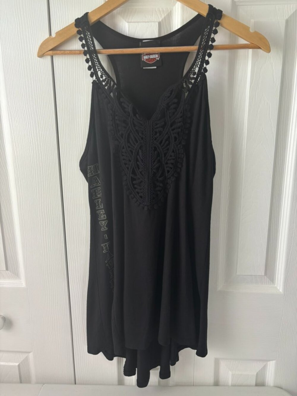 Harley Davidson lace tank top women's M.
